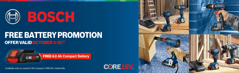 Free Bosch CORE18V Battery Promo (English Banner)