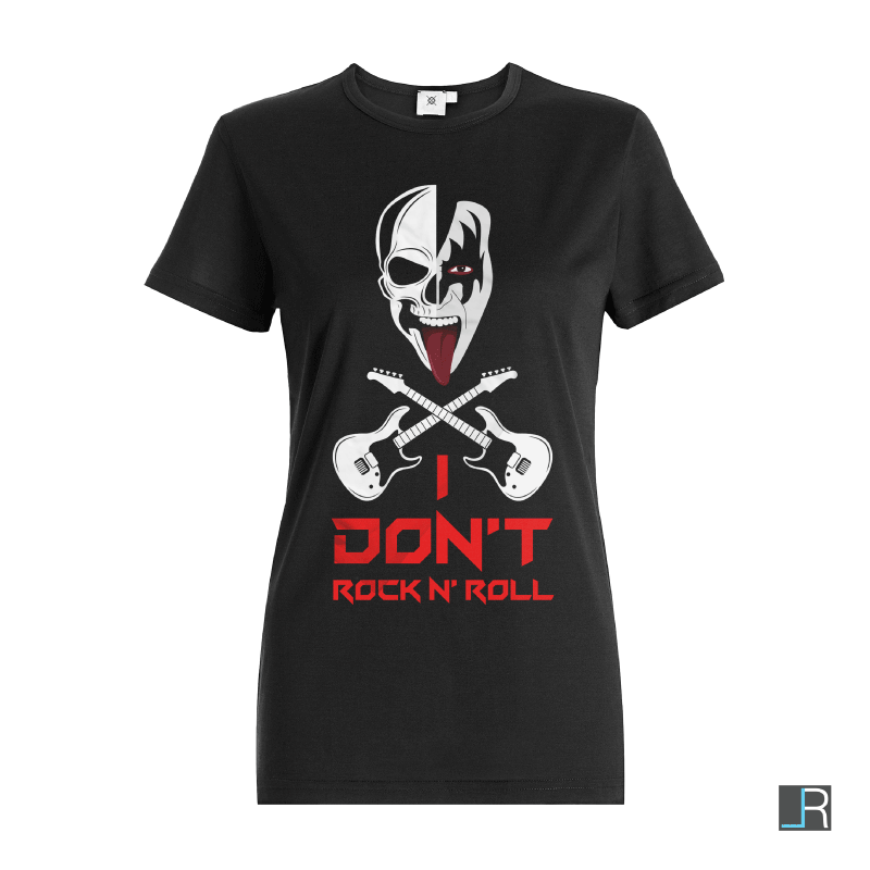 Rock Band Kiss T-Shirt: I Don't Rock 'N' Roll