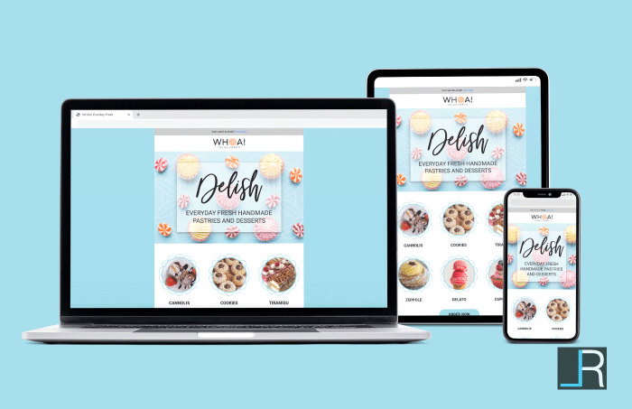 WHOA HTML eBlast 2: Everyday Fresh Handmade Pasteries and Desserts